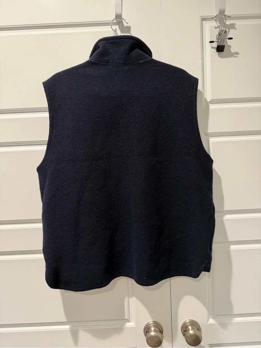 Norsewear Extreme Pure Wool Navy Blue Zip Ip Mens Vest Size X-large New Zealand